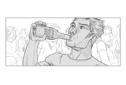 XXXX Dry Advertisement Storyboard