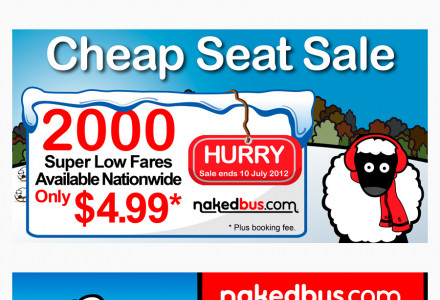 Nakedbus Web Banners