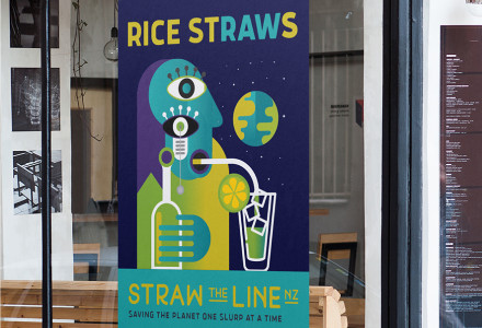 Straw The Line