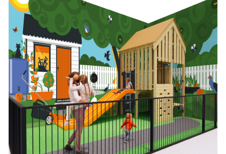 Mitre 10 MEGA Playground Mural Wraps