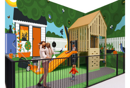 Mitre 10 MEGA Playground Mural Wraps 