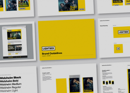 lightbox brand guidelines cover